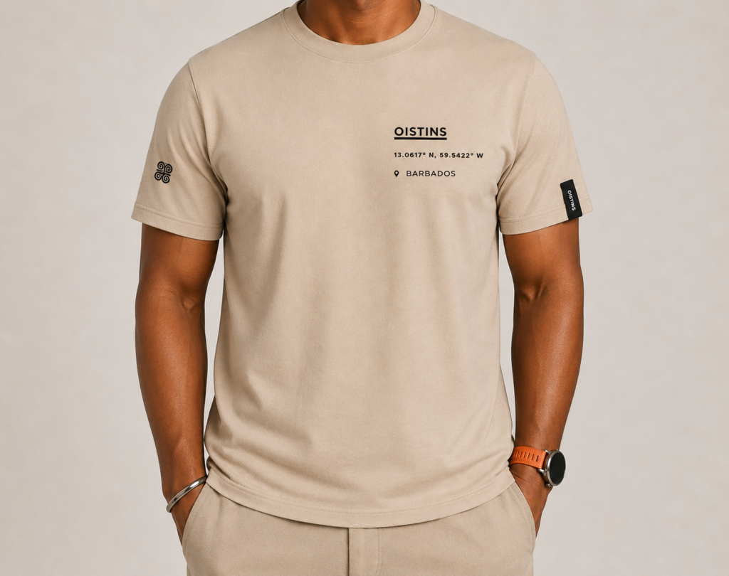 Minimal Coordinates Cotton T-Shirt - VOLTA STONE