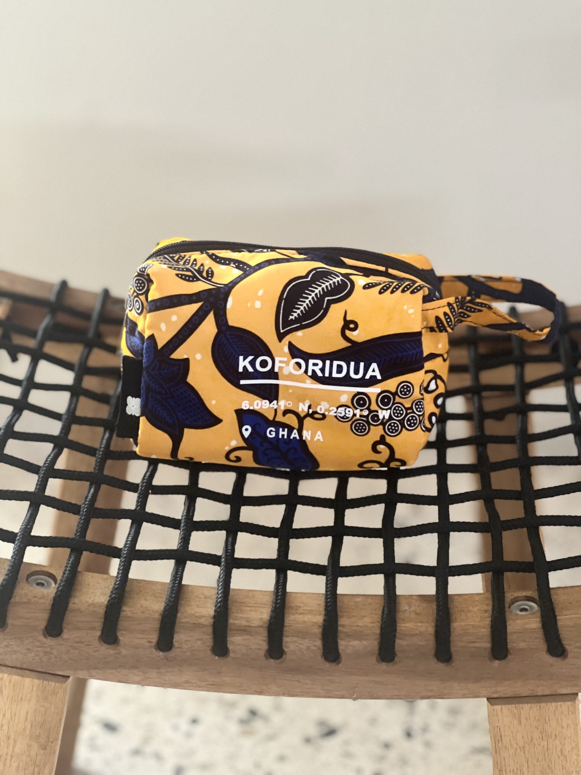 Ankara Coordinates Utility Bag